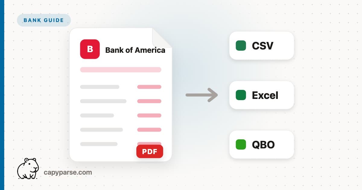 Convert Bank of America Statement to CSV - Free Tool (2026)