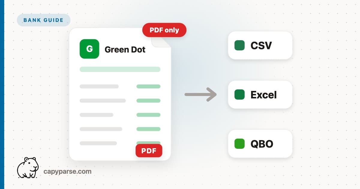 Green Dot Bank Has No CSV Export. Here’s Your Workaround.