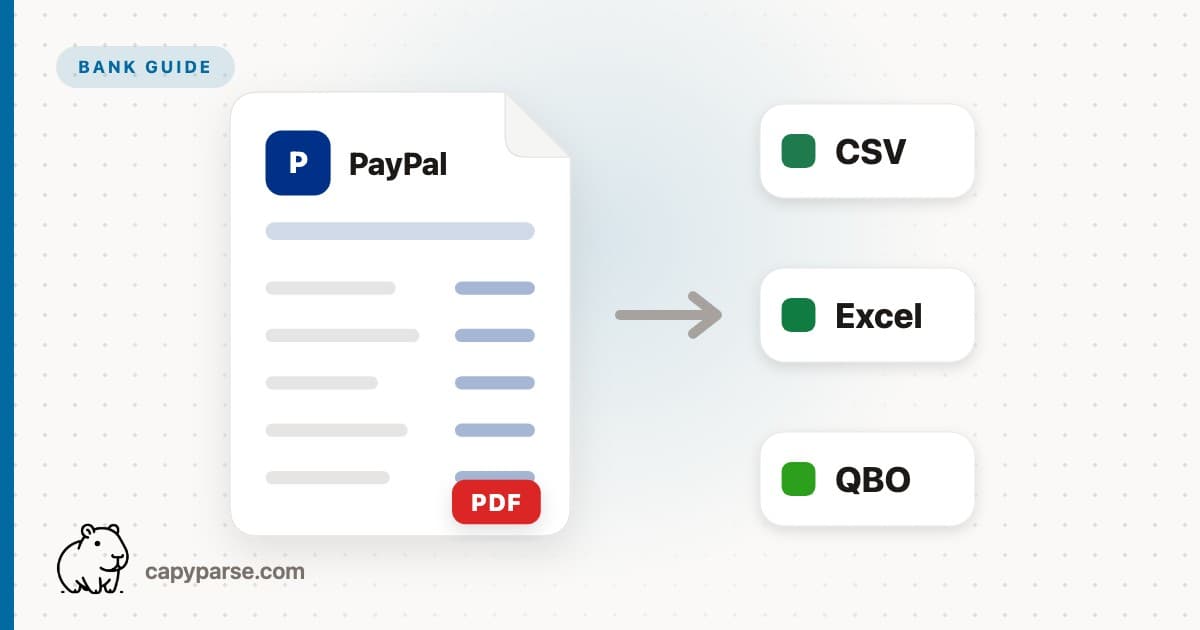 Convert PayPal Statement to CSV, Excel, or QBO (2026 Guide)
