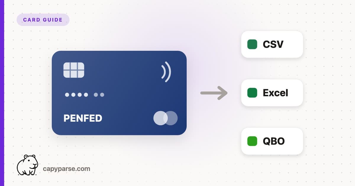 PenFed Credit Card Statements Won’t Export. Here’s the Fix.
