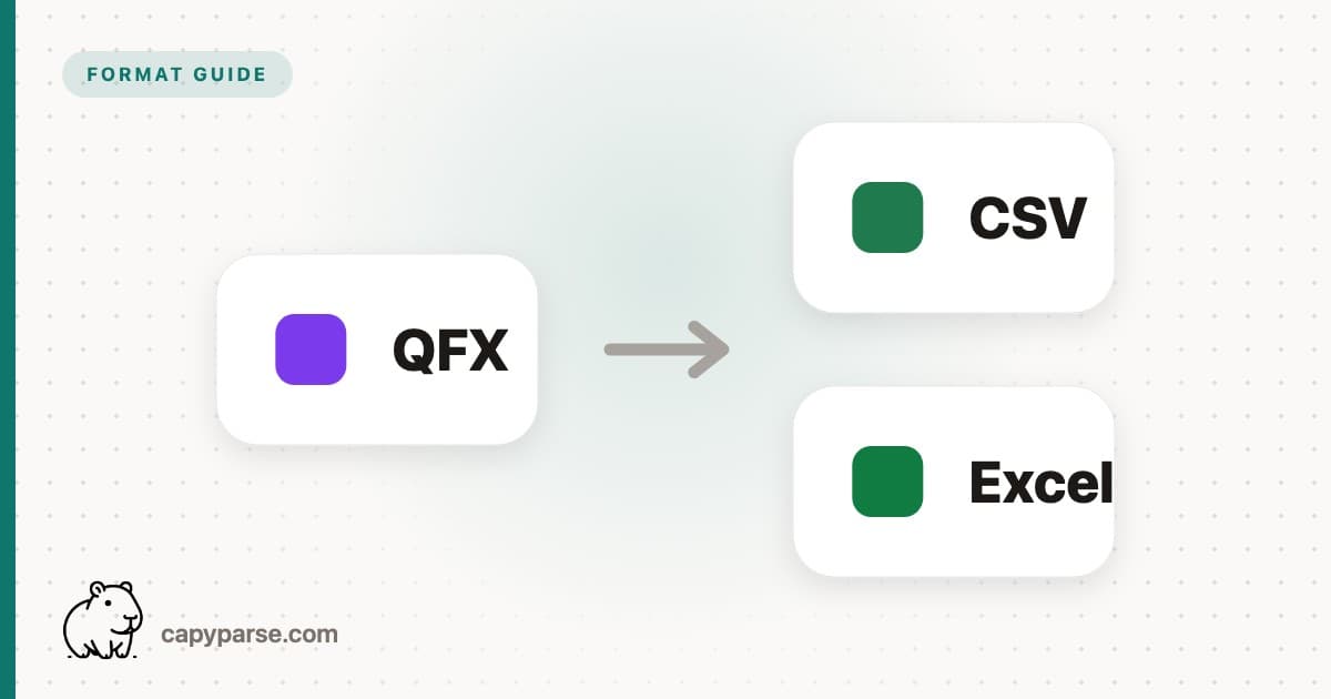 Convert QFX to CSV or Excel: 3 Working Methods