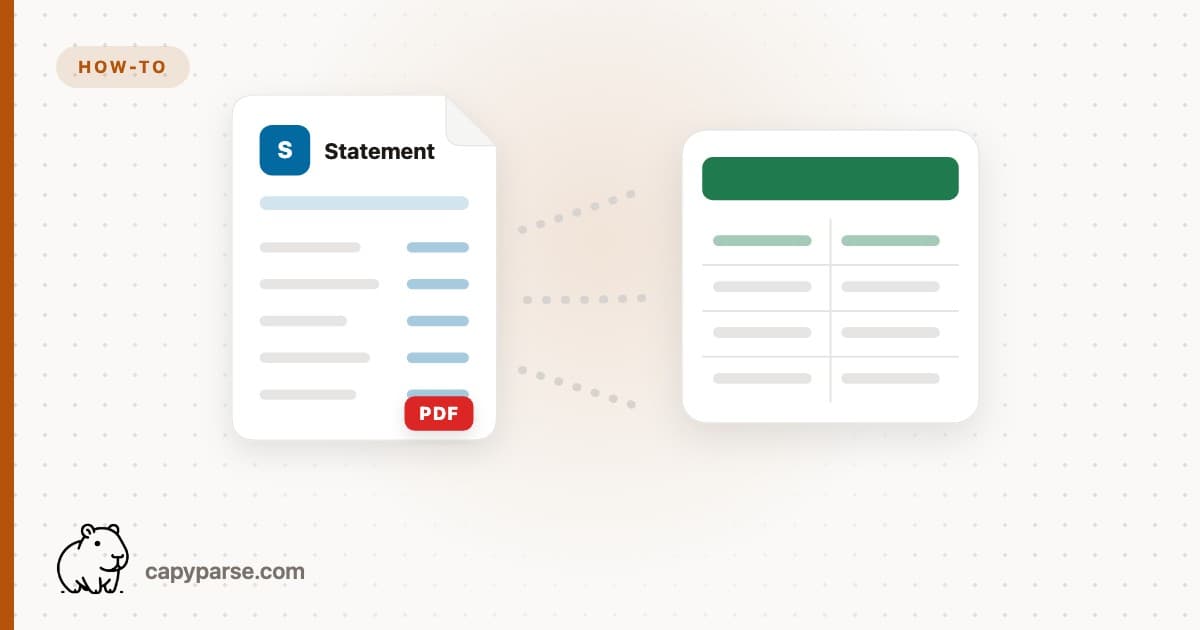 Extract Bank Statement Data: 3 Methods Compared