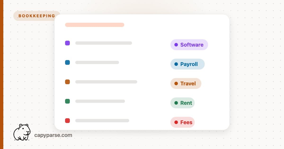How to Categorize Bank Statement Transactions for Bookkeeping and Tax Prep
