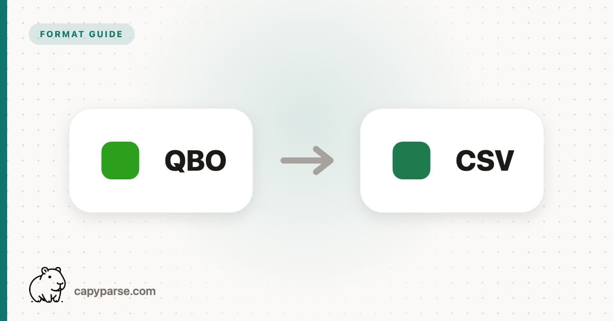 How to Convert QBO to CSV for Free (No Signup Required)