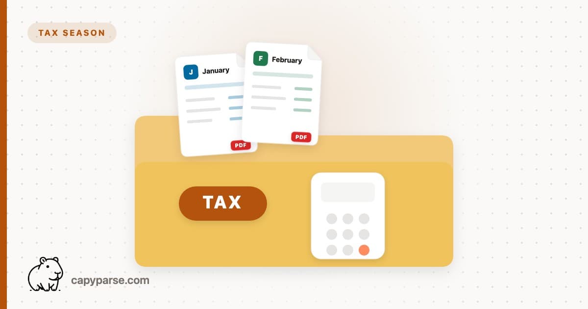 How to Organize Bank Statements for Tax Preparation (2026)