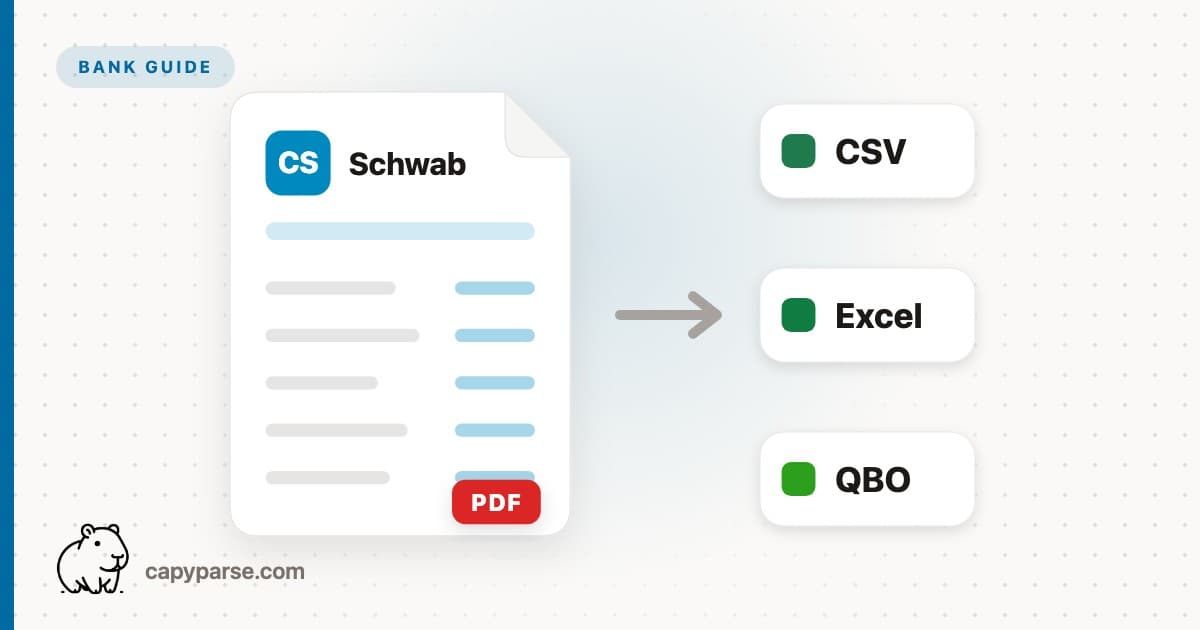 Convert Charles Schwab Statement to CSV - Free Tool (2026)