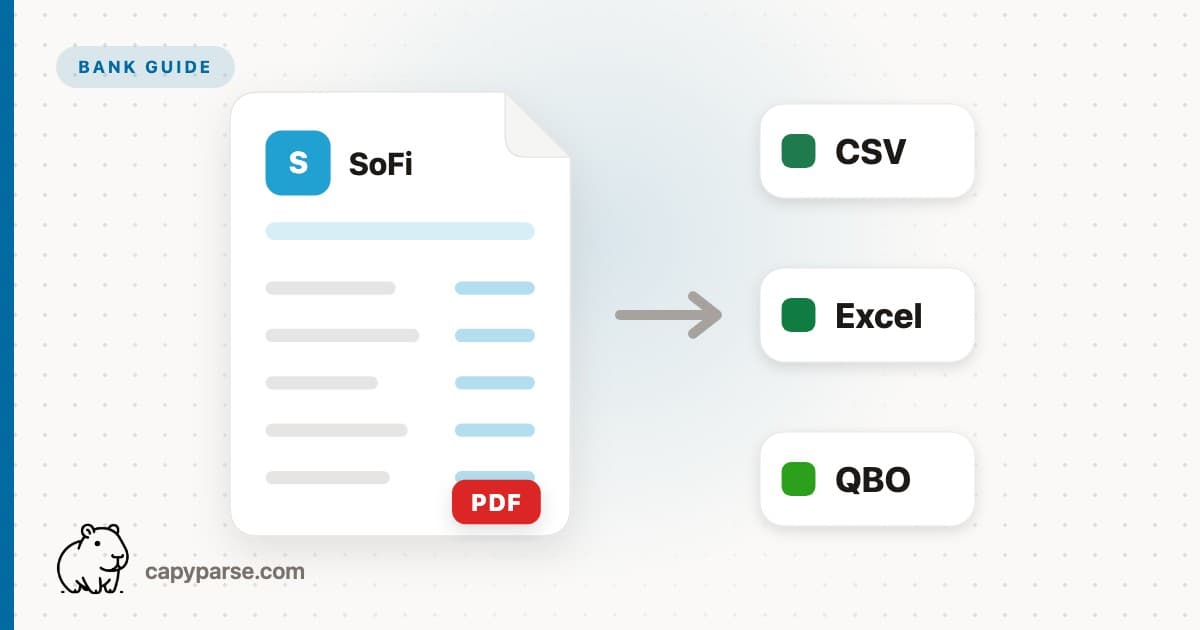 How to Export SoFi Transactions to CSV, Excel & QBO