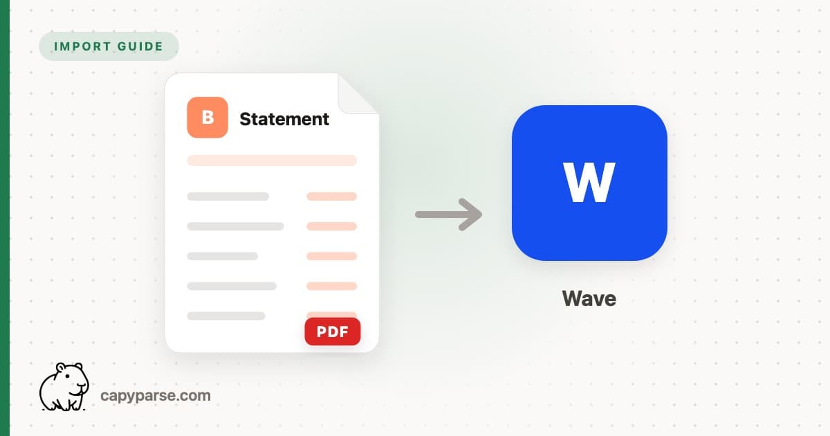 Import Bank Statements into Wave (Free Guide)